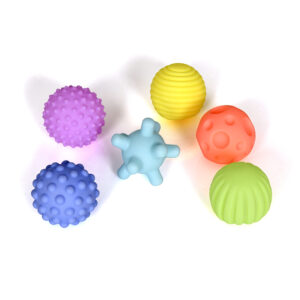 Juego de pelotas de texturas