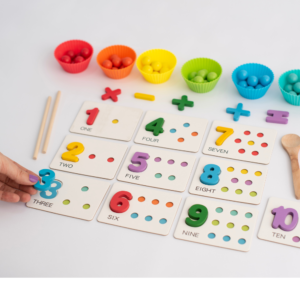 Juego matemático - conteo y colores